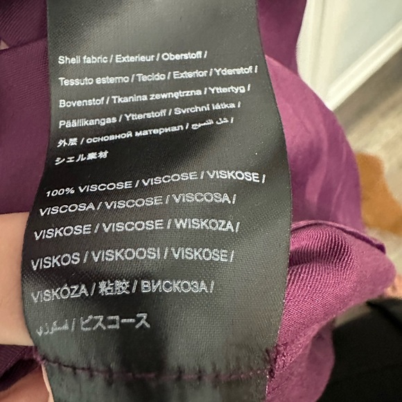 FARM Rio Purple Long Sleeve Dress - Picture 9 of 9